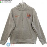 Felpa con Cappuccio Francia 2026 Grigio