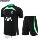 Formazione Maglia Set Completo Liverpool 2023/2024 Nero Verde