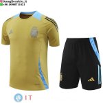 Formazione Set Completo Argentina 2024 Giallo Nero Blu