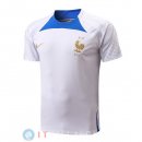 Formazione Maglia Francia 2022 Bianco Blu