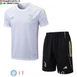 Formazione Set Completo Maglia Juventus 2025/2026 Bianco I Rosa Nero
