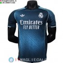Thailandia Maglia Real Madrid Speciale Giocatori 2025/2026 Blu Navy Arancione