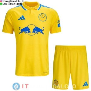 Maglia Seconda Set Completo Uomo Leeds United 2024/2025