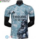 Thailandia Maglia Real Madrid Speciale Giocatori 2025/2026 Blu Luce