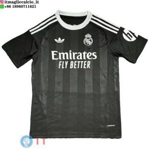 Thailandia Maglia Real Madrid Portiere 2025/2026 Nero