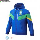 Giacca A Vento Brasile 2024 Blu Verde
