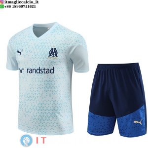 Formazione Bambino Set Completo Maglia Marseille 2023/2024 Bianco I Blu