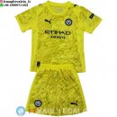 Maglia Set Completo Uomo Manchester City Portiere 2025/2026 Giallo