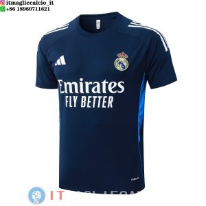 Formazione Maglia Real Madrid 2025/2026 Blu Navy Bianco