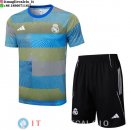 Formazione Maglia Set Completo Real Madrid 2025/2026 Blu Giallo Nero