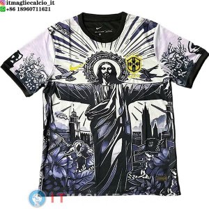 Thailandia Maglia Brasile Speciale 2026 Nero Grigio