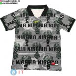 Thailandia Maglia Nigeria Speciale 2026 Grigio Nero Bianco Thailandia Maglia Nigeria Speciale 2026 Grigio Nero Bianco