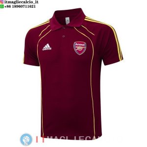 POLO Maglia Arsenal 2025/2026 Borgogna