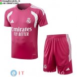 Formazione Maglia Set Completo Real Madrid 2026/2027 Rosa Bianco Formazione Maglia Set Completo Real Madrid 2026/2027 Rosa Bianco