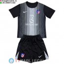 Maglia Set Completo Uomo Atletico Madrid Portiere 2025/2026 Nero