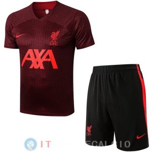 Formazione Maglia Set Completo Liverpool 2022/2023 Rosso Navy