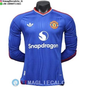 Maglia Manchester United Seconda Giocatori 2026/2027 ML