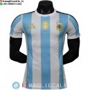 Maglia Argentina Speciale Giocatori 2026 Blu IIIIII Bianco