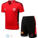 Formazione Set Completo Maglia Manchester United 2022/2023 Rosso II Nero