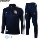 Felpa Da Allenamento Set Completo Juventus 25-26 Blu Navy