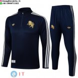 Felpa Da Allenamento Set Completo Juventus 25-26 Blu Navy