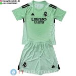 Maglia Bambino Real Madrid Portiere 2025/2026 Verde Maglia Bambino Real Madrid Portiere 2025/2026 Verde