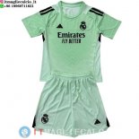 Maglia Bambino Real Madrid Portiere 2025/2026 Verde