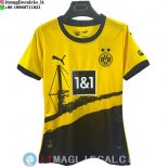 Maglia Donne Borussia Dortmund Prima 2023/2024