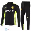 Giacca Bambino Set Completo Borussia Dortmund 2021/2022 Nero Verde