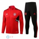 Giacca Set Completo Bayern Monaco 22-23 Rosso I Nero