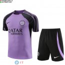 Formazione Maglia Set Completo Paris Saint Germain 2023/2024 Purpureo Nero