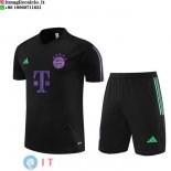 Formazione Bambino Set Completo Maglia Bayern Monaco 2023/2024 Purpureo Nero