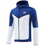 Giacca Felpa Cappuccio Nike Blu NM02