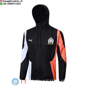 Giacca A Vento Marseille 23-24 Nero Rosso