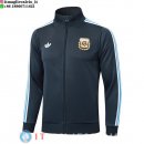 Giacca Full Zip Allenamento Argentina 2026 Grigio Navy