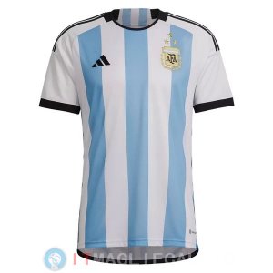 Thailandia Maglia Argentina 3 Stars Prima Coppa Del Mondo 2022