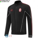 Giacca Lunga Zip AC Milan 25-26 Nero