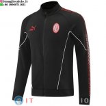 Giacca Lunga Zip AC Milan 25-26 Nero
