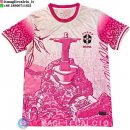 Thailandia Maglia Brasile Speciale 2026 Rosa Bianco