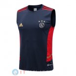 Senza Maniche Maglia Ajax 2022/2023 Blu Rosso