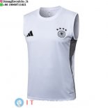 Senza Maniche Maglia Germania 2025 Bianco