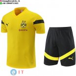 Formazione Set Completo Borussia Dortmund 2022/2023 Giallo II Nero