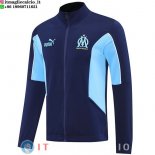 Giacca Lunga Zip Marseille 25-26 Blu Giacca Lunga Zip Marseille 25-26 Blu