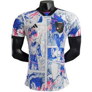 Thailandia Maglia Giappone Speciale Giocatori 2023 Bianco Rosa