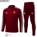 Felpa Da Allenamento Set Completo Spagna 2026 Borgogna