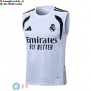 Senza Maniche Maglia Real Madrid 2026/2027 Bianco Nero