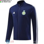 Giacca Lunga Zip Al-Nassr 25-26 Blu I Navy