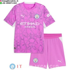 Maglia Bambino Manchester City Portiere 2026/2027 Rosa