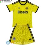 Maglia Set Completo Uomo Newcastle United Portiere 2025/2026 Giallo