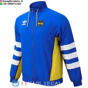 Giacca A Vento Boca Juniors 24-25 Blu Giallo